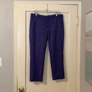 Women’s Banana Republic Avery Plum Tweed Dress Pant